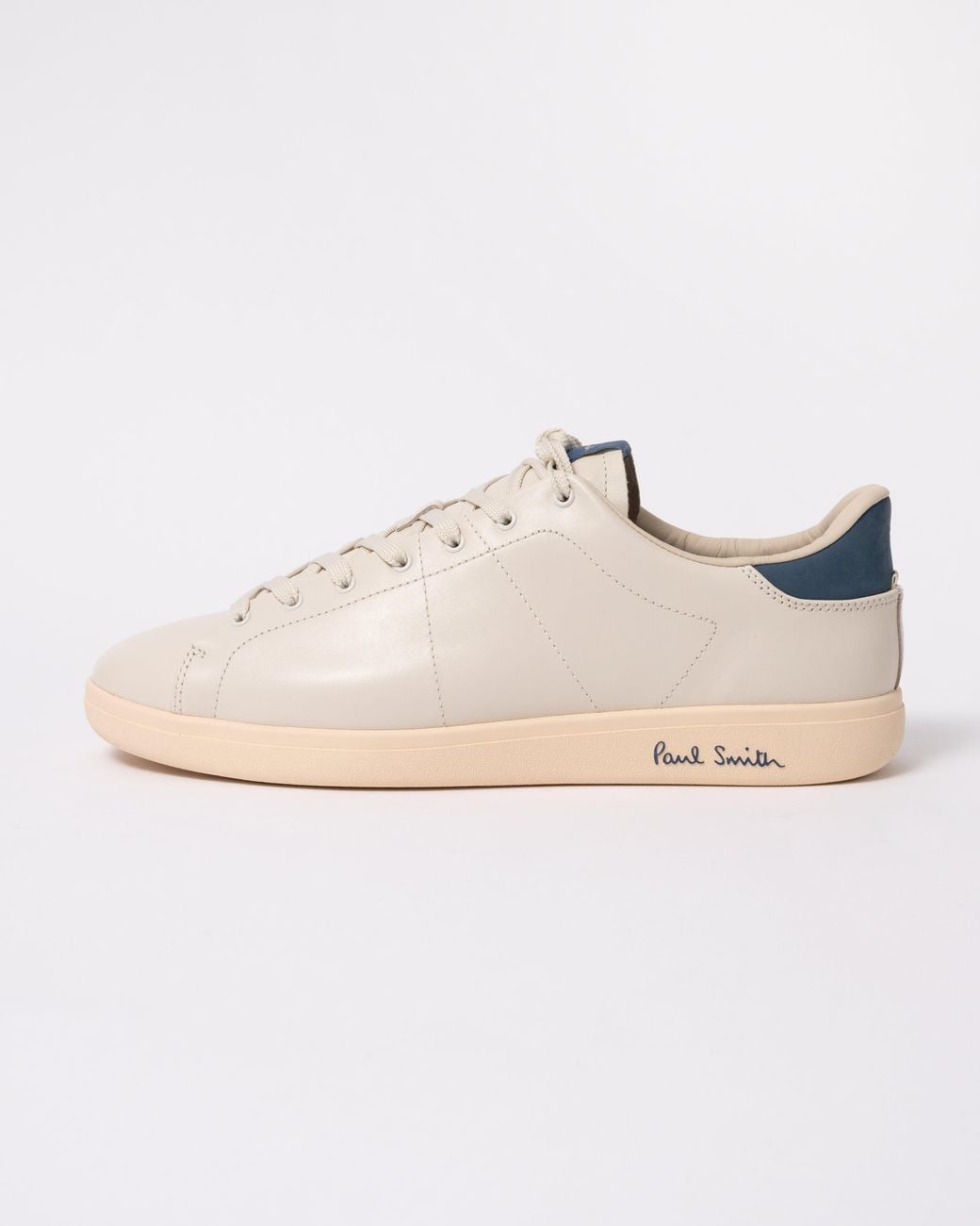 Paul Smith Natural Ps Chip Leather Trainers for men