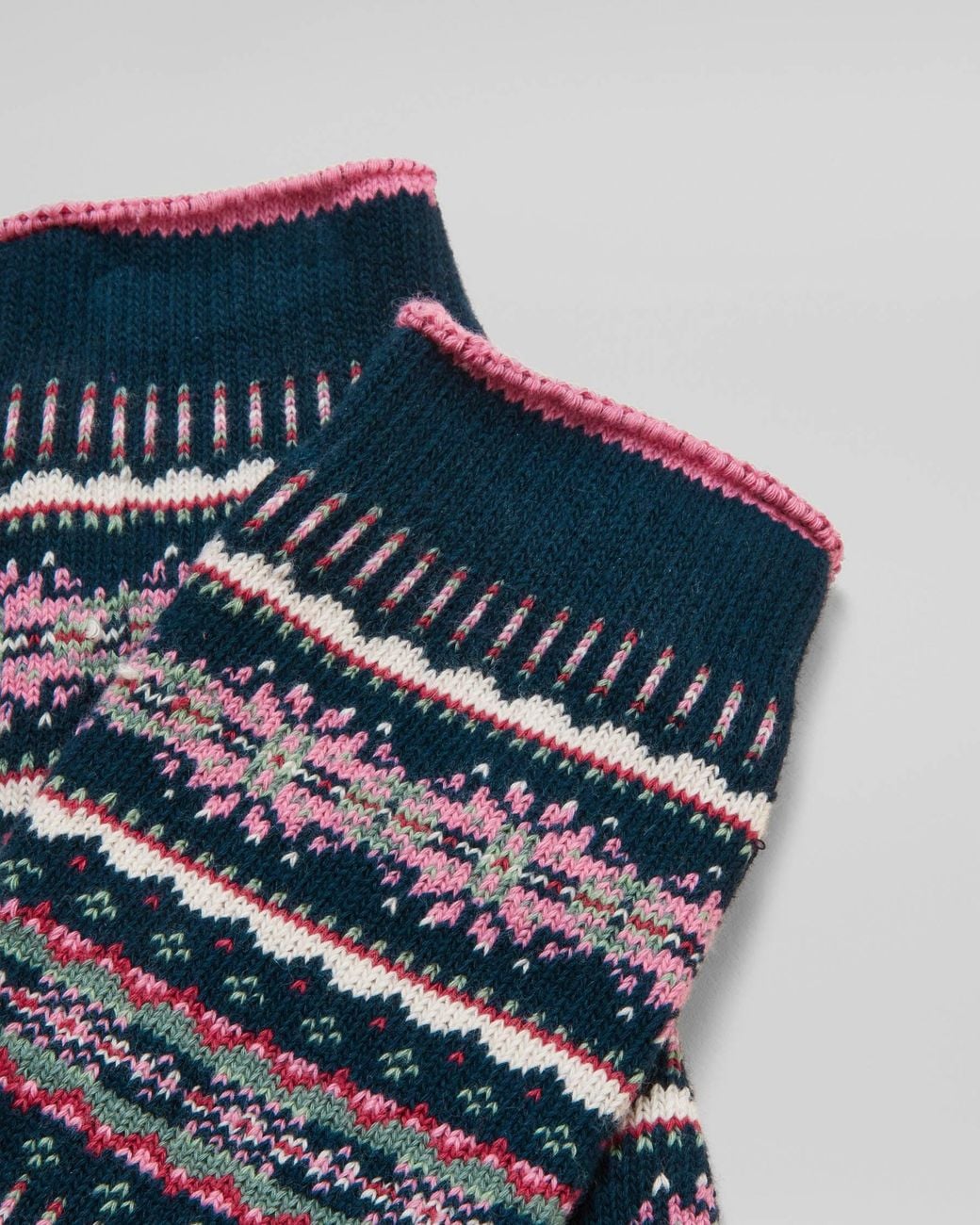 Joules Blue Lucille Fairisle Socks