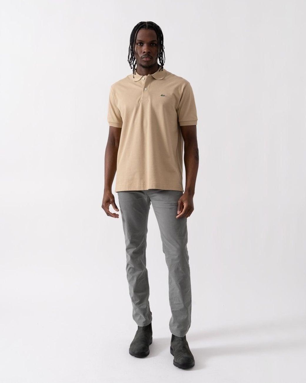 Lacoste Natural Classic Fit.12.12 Short Sleeve Polo Shirt for men