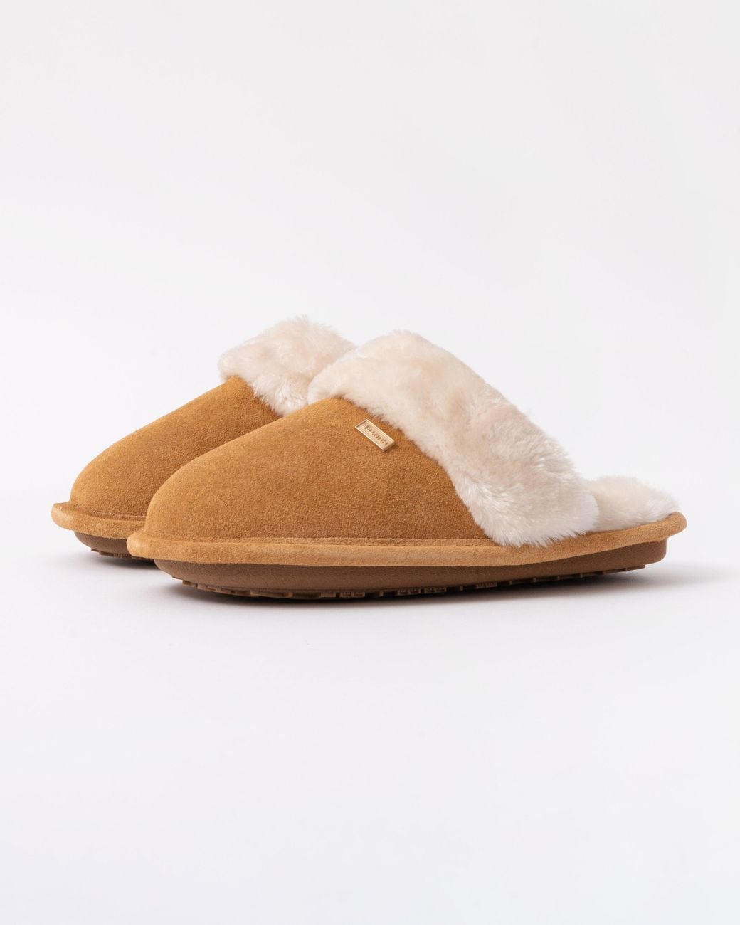 Hunter White Mule Slipper