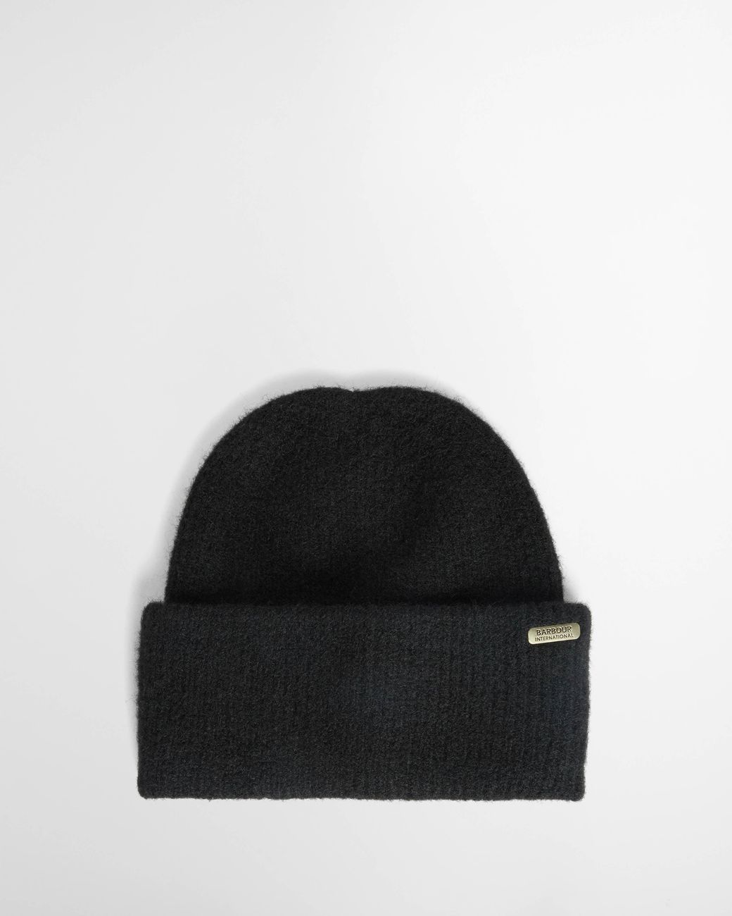 Barbour Black Kemora Beanie & Scarf Gift Set