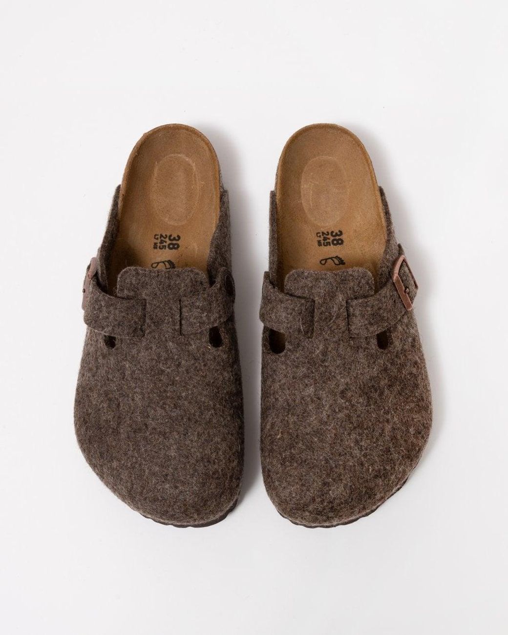 Birkenstock Multicolor Boston Wool Felt Clogs