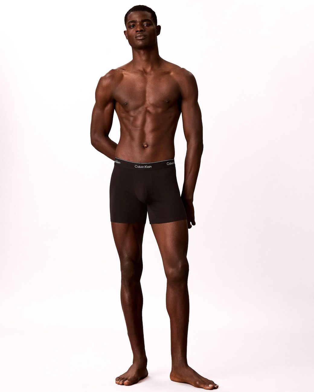 Calvin Klein Red 3 Pack Icon Cotton Stretch Boxer Briefs for men