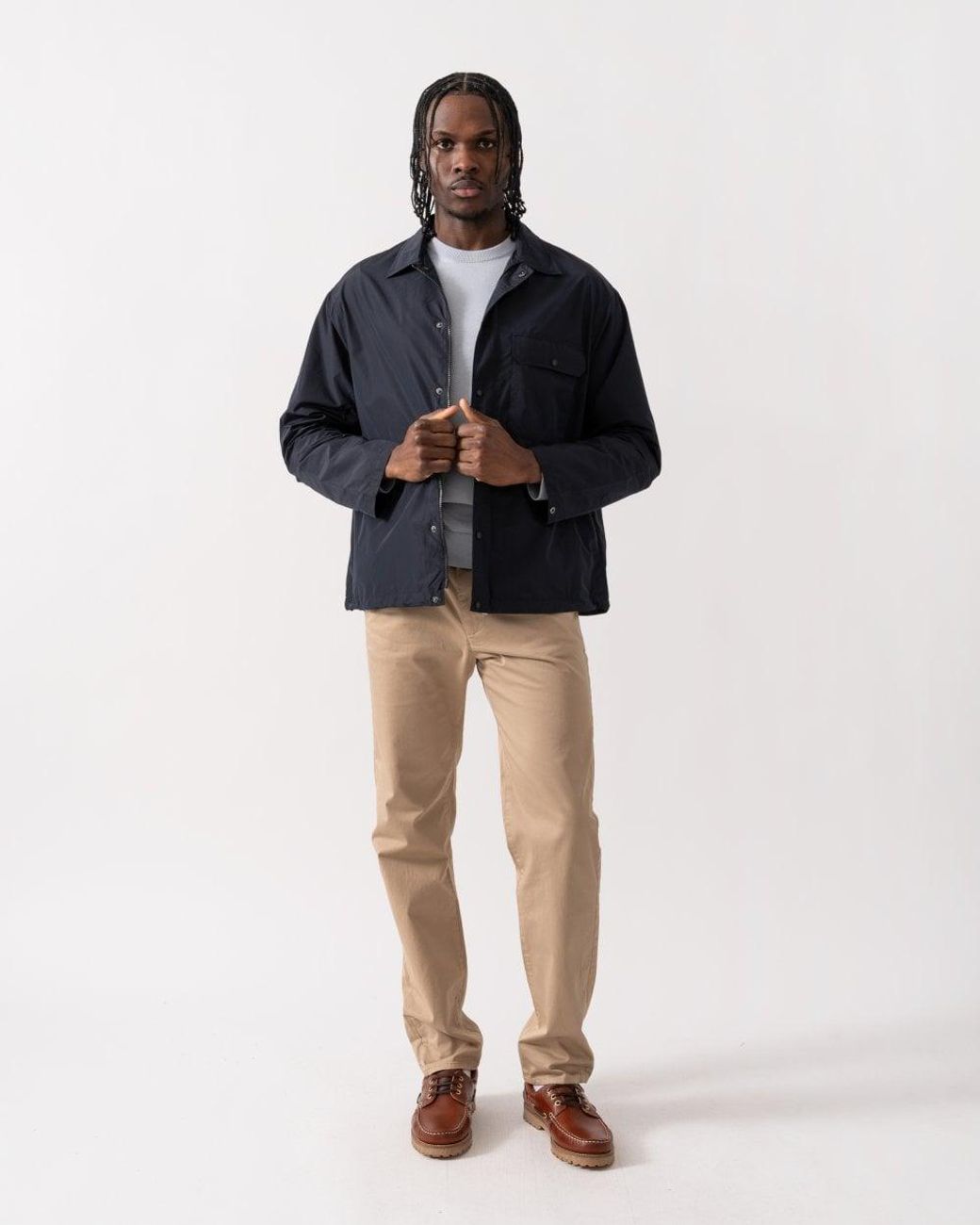 ARMANI EXCHANGE Blue Overshirt for men