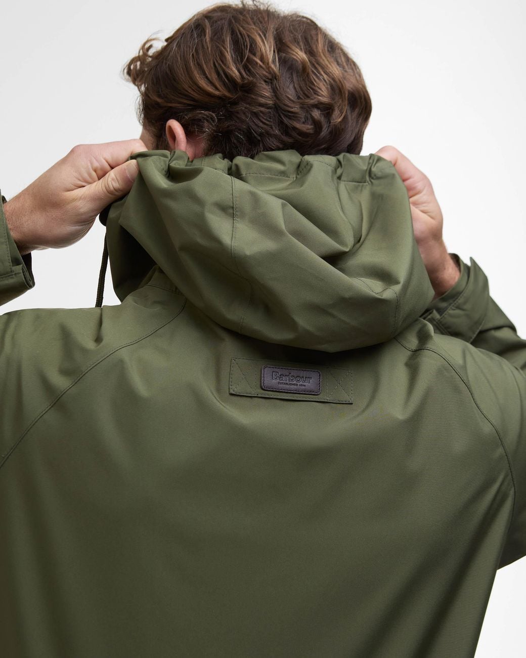 Barbour Green Trover Waterproof Jacket for men