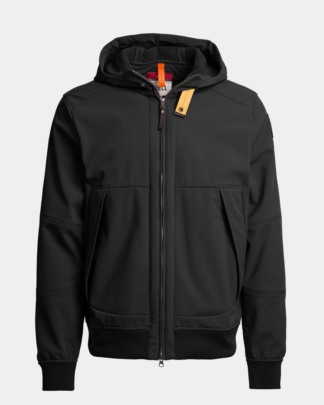 Parajumpers Black Abner Hooded Bomber for men