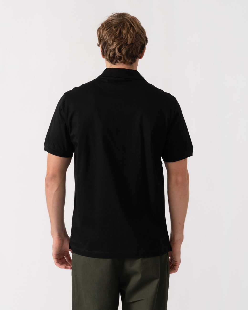 Belstaff Black Steel Polo Shirt for men