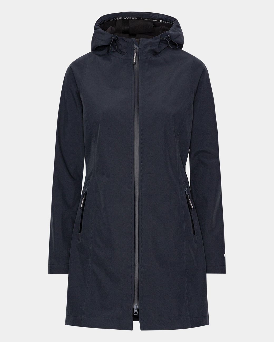 Ilse Jacobsen Blue Daybreak Softshell Raincoat