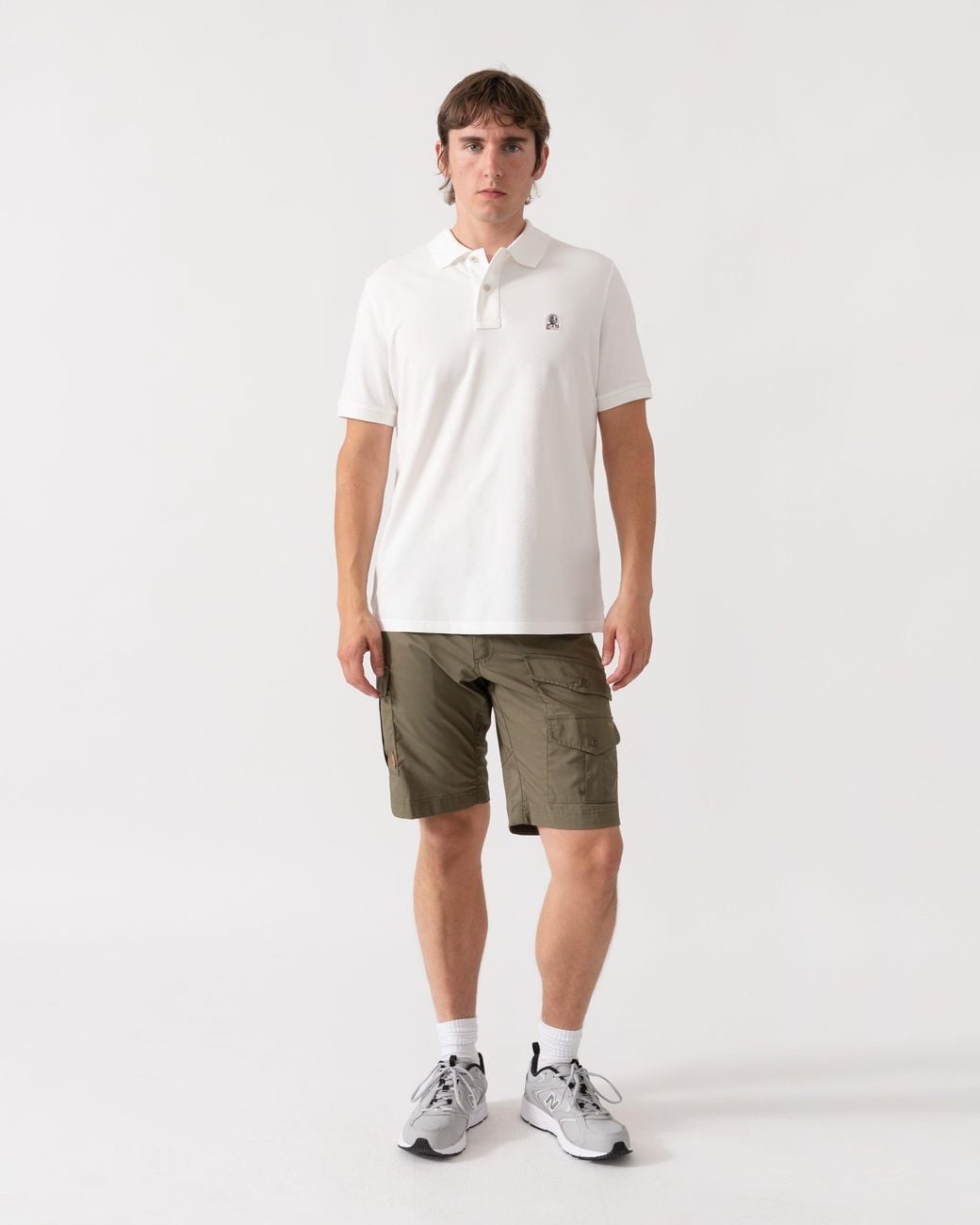 Parajumpers White Wellington Polo Shirt for men