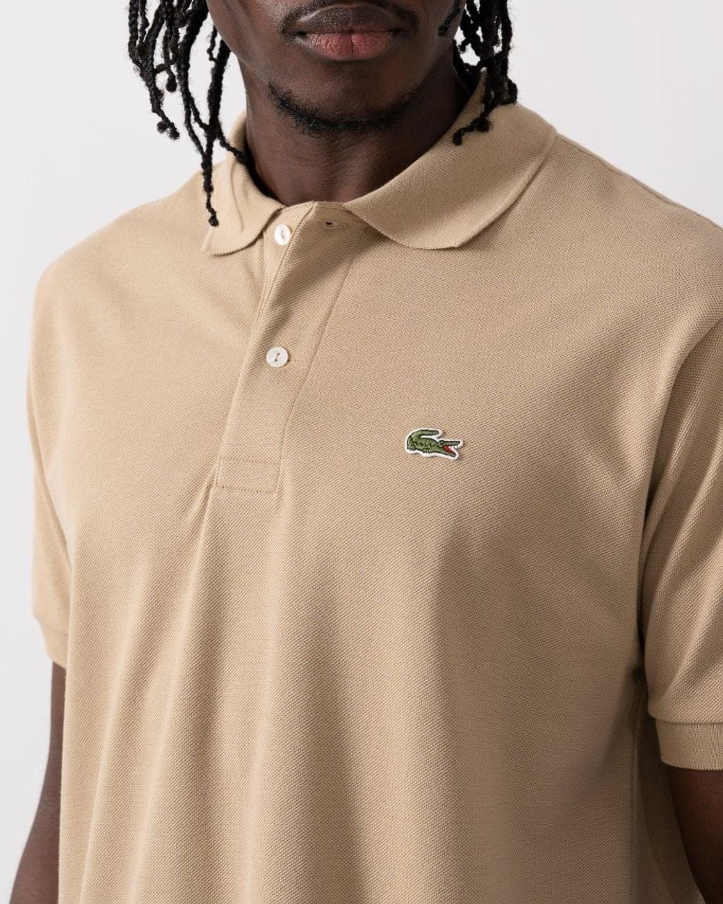 Lacoste Natural Classic Fit.12.12 Short Sleeve Polo Shirt for men