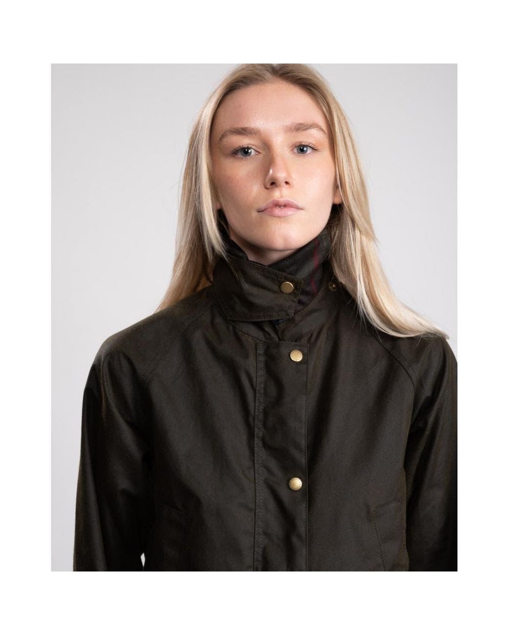 Barbour Acorn Wax Jacket in Green | Lyst