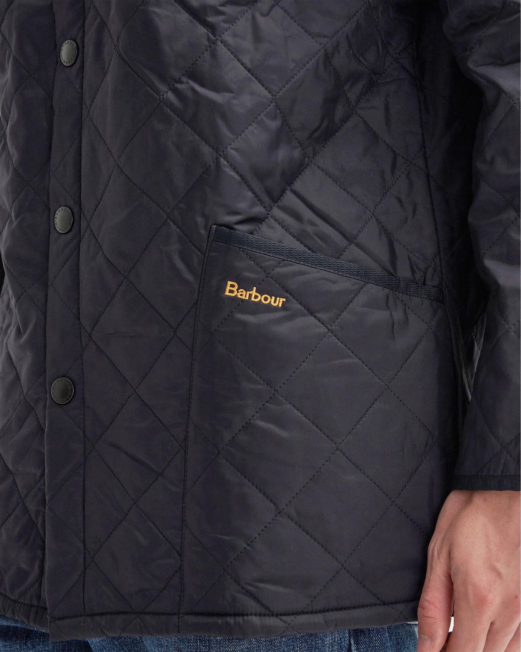 Barbour Blue Liddesdale Quilted Jacket for men