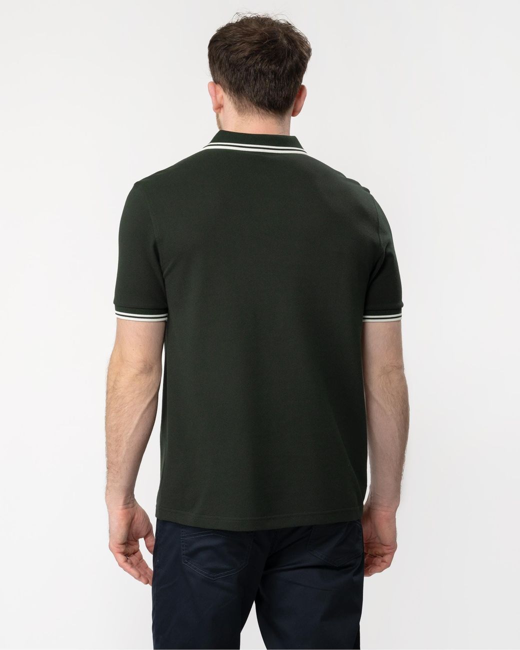 Fred Perry Black Twin Tipped Signature Polo Shirt Nos for men