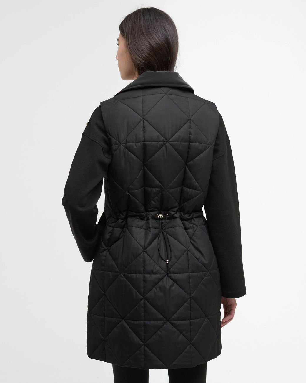 Barbour Black Reno Quilted Gilet