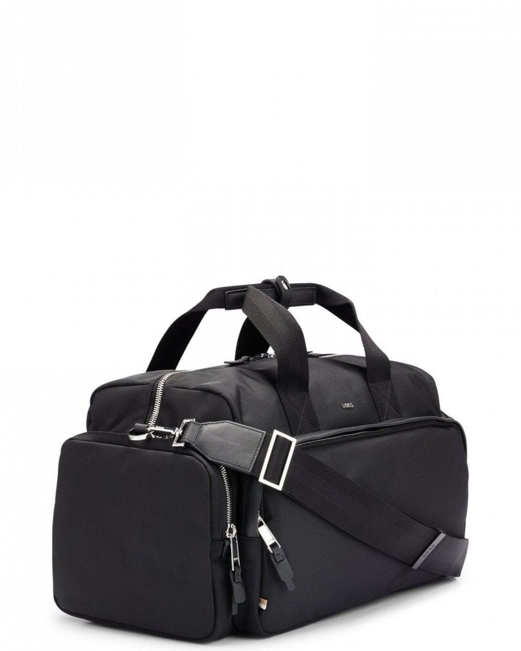 BOSS by HUGO BOSS Highway Logo-lettering Holdall With Detachable ...