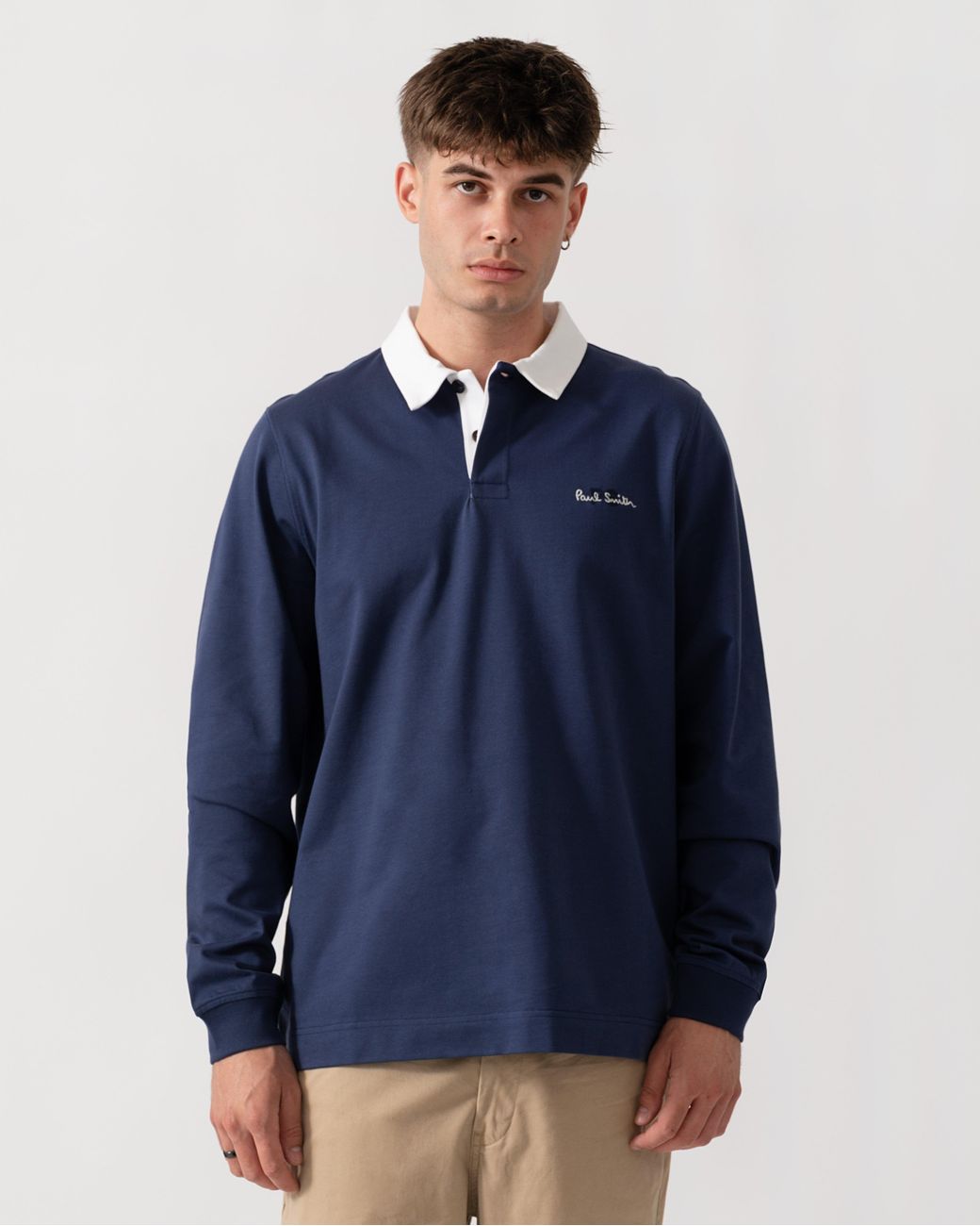 Paul Smith Blue Ps Casual Fit Rugby Top for men