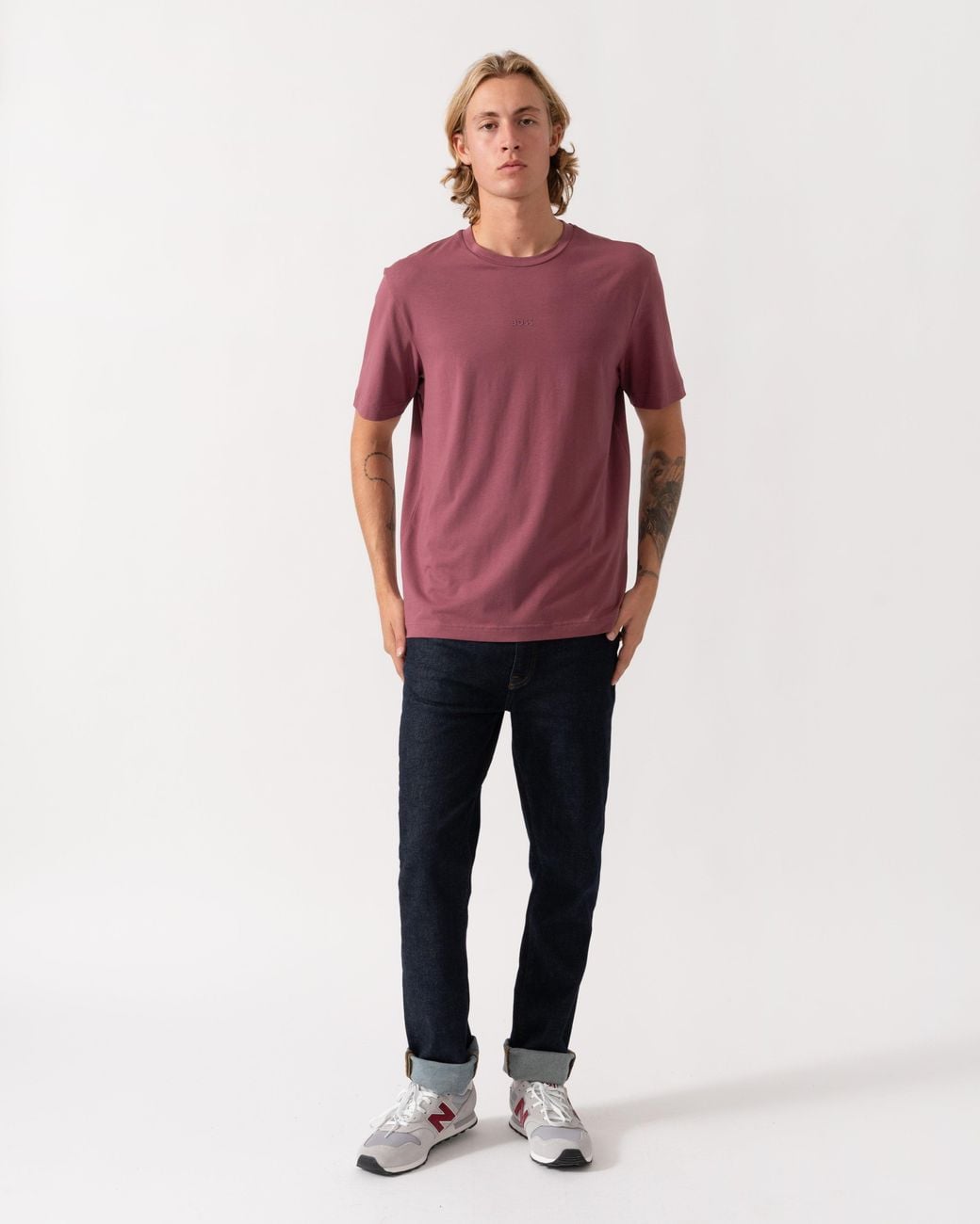 Boss Red Tchup Crew Neck Small Logo T-Shirt for men