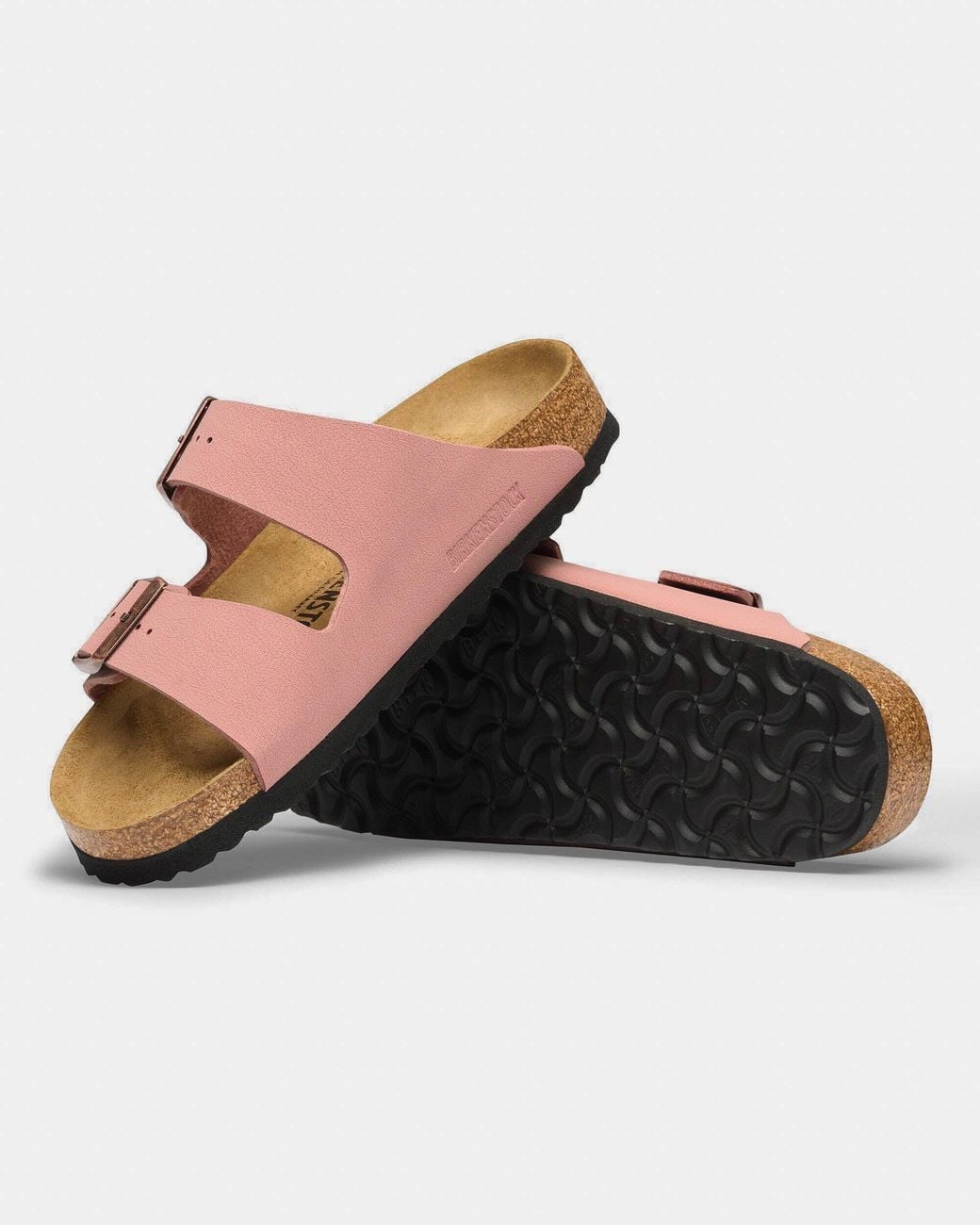 Birkenstock Pink Arizona Birkibuc Sandals