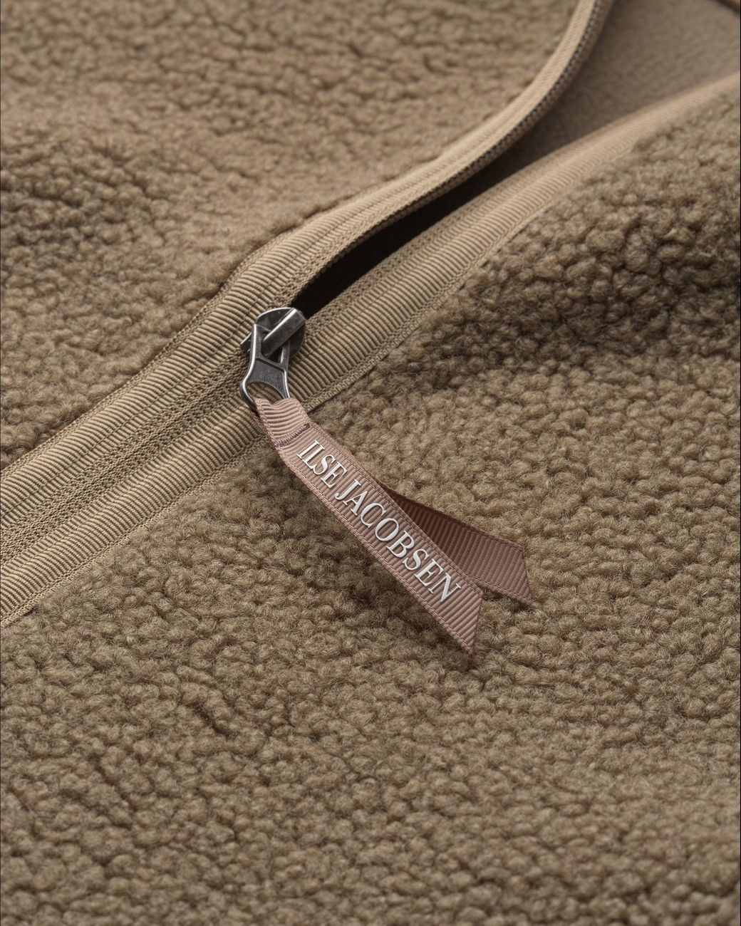 Ilse Jacobsen Natural Long Pile Gilet