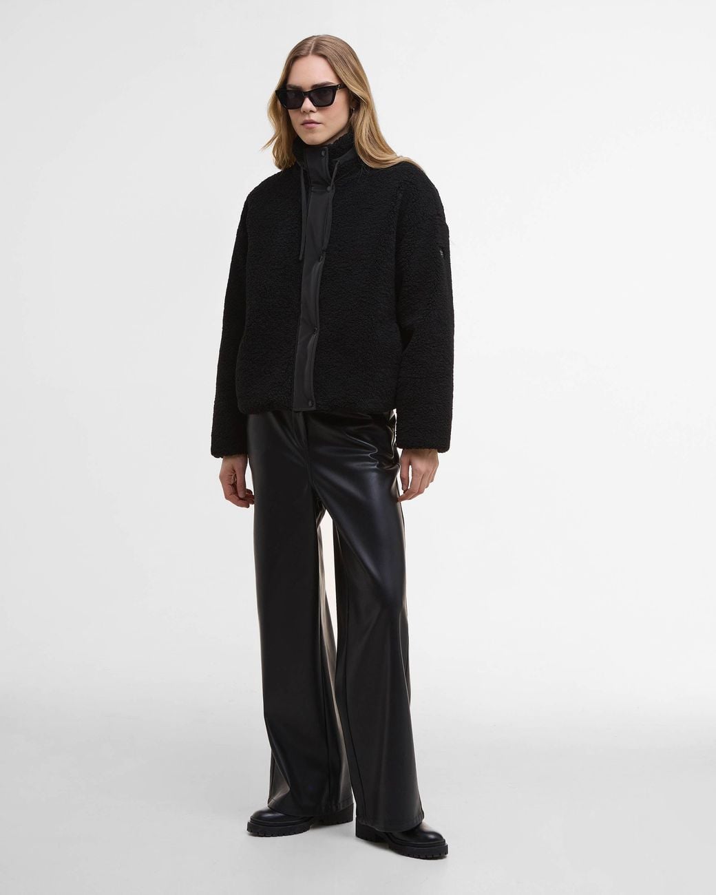 Barbour Black Palma Fleece