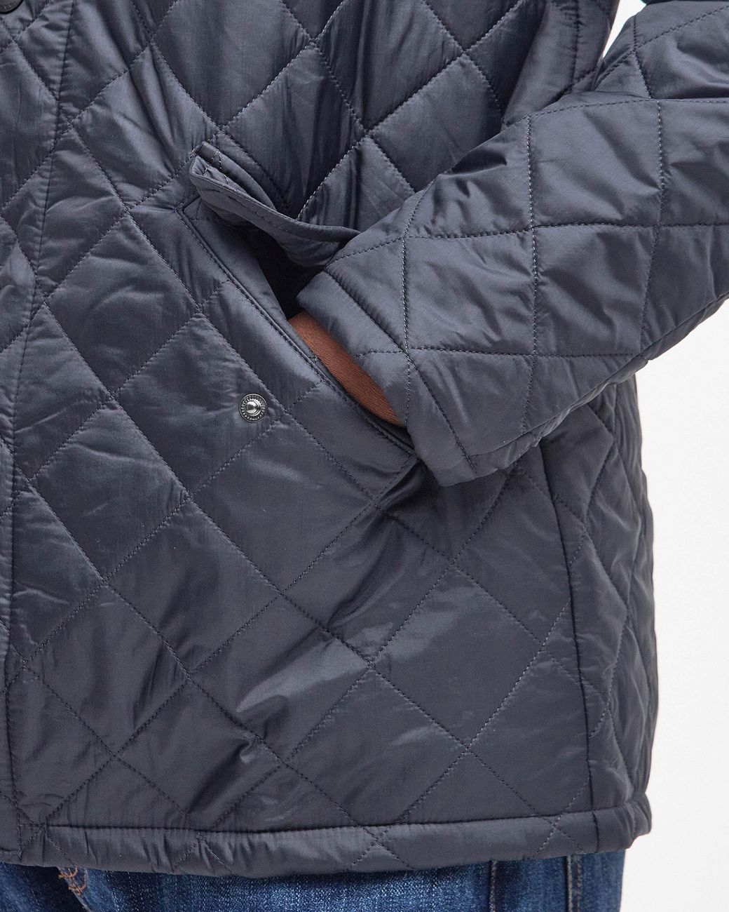 Barbour Blue Flyweight Chelsea Quilted Jacket for men