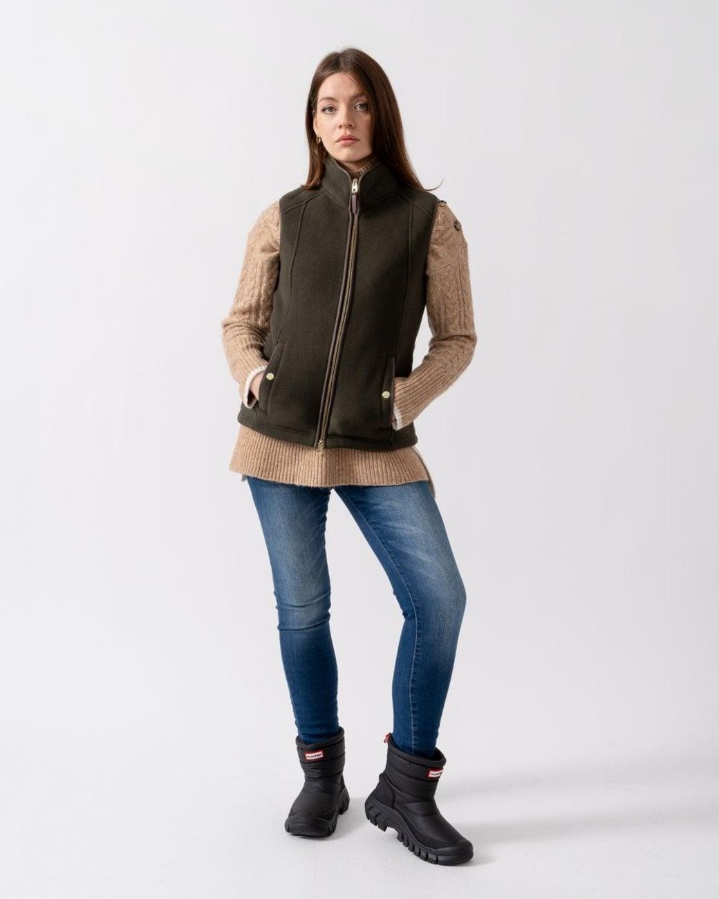 Joules Brown Fairbourne Gilet