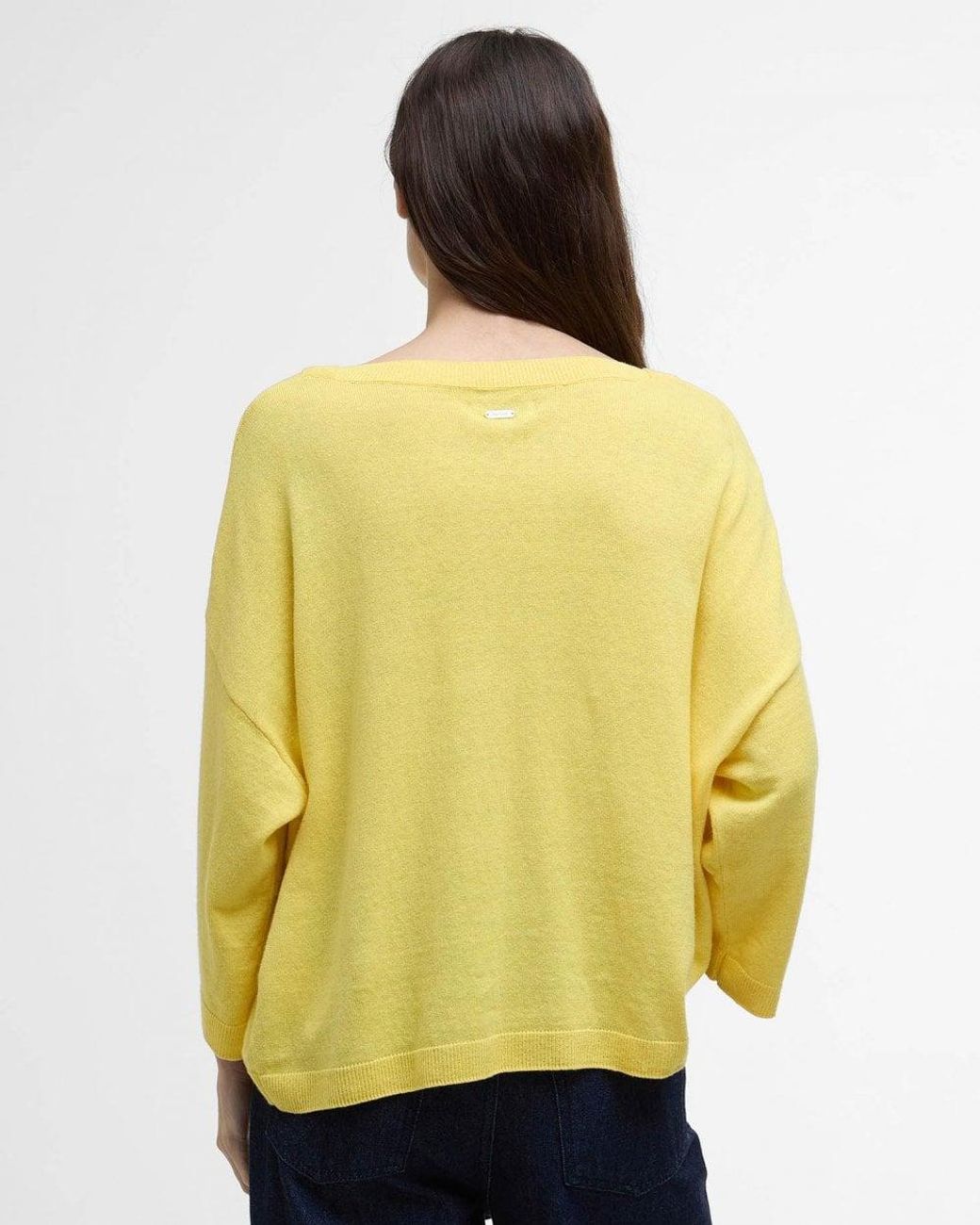 Barbour Yellow Lucy Jumper