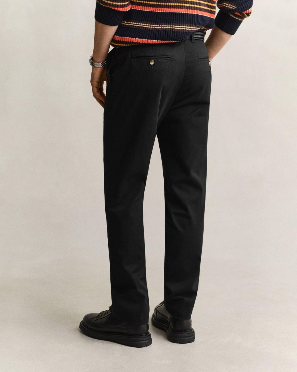 Gant Black Classic Regular Chinos for men