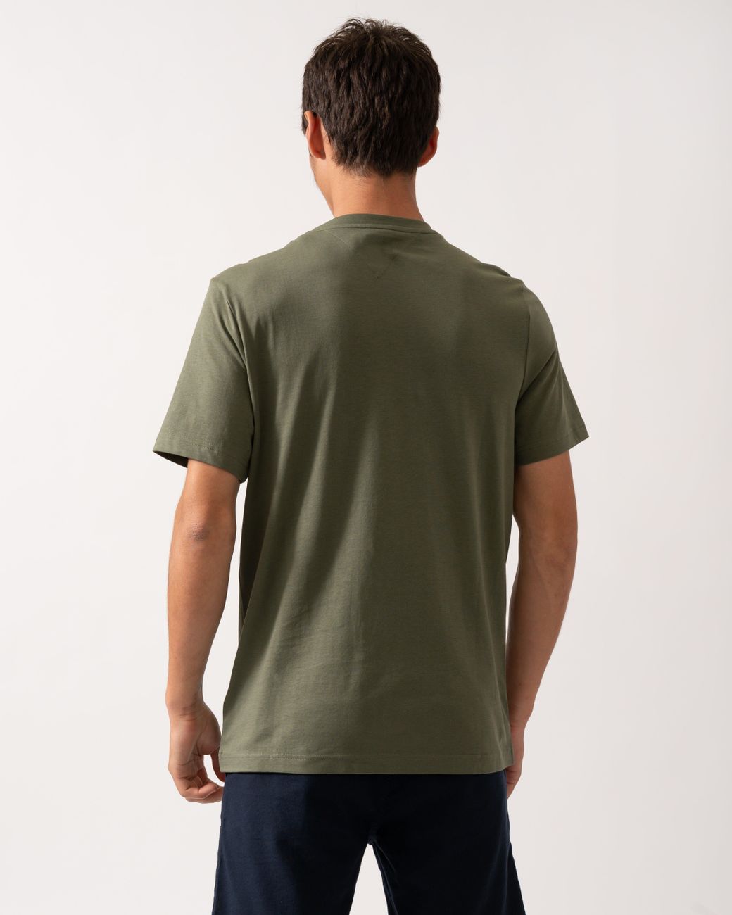 Tommy Hilfiger Green Brand Love Hilfiger Tee for men