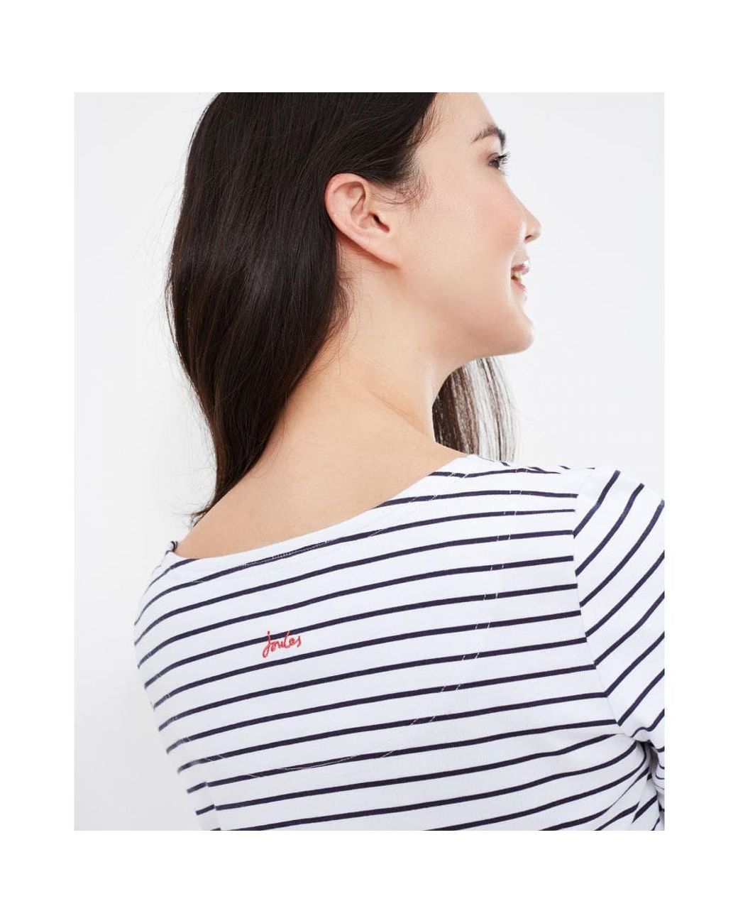 Joules Cotton Harbour Print Long Sleeve 