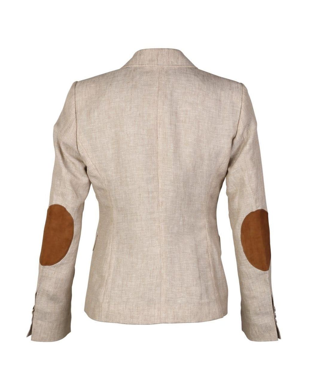 Womens Blazer Suit Wool Tweed Elbow Patch 1920s Vintage