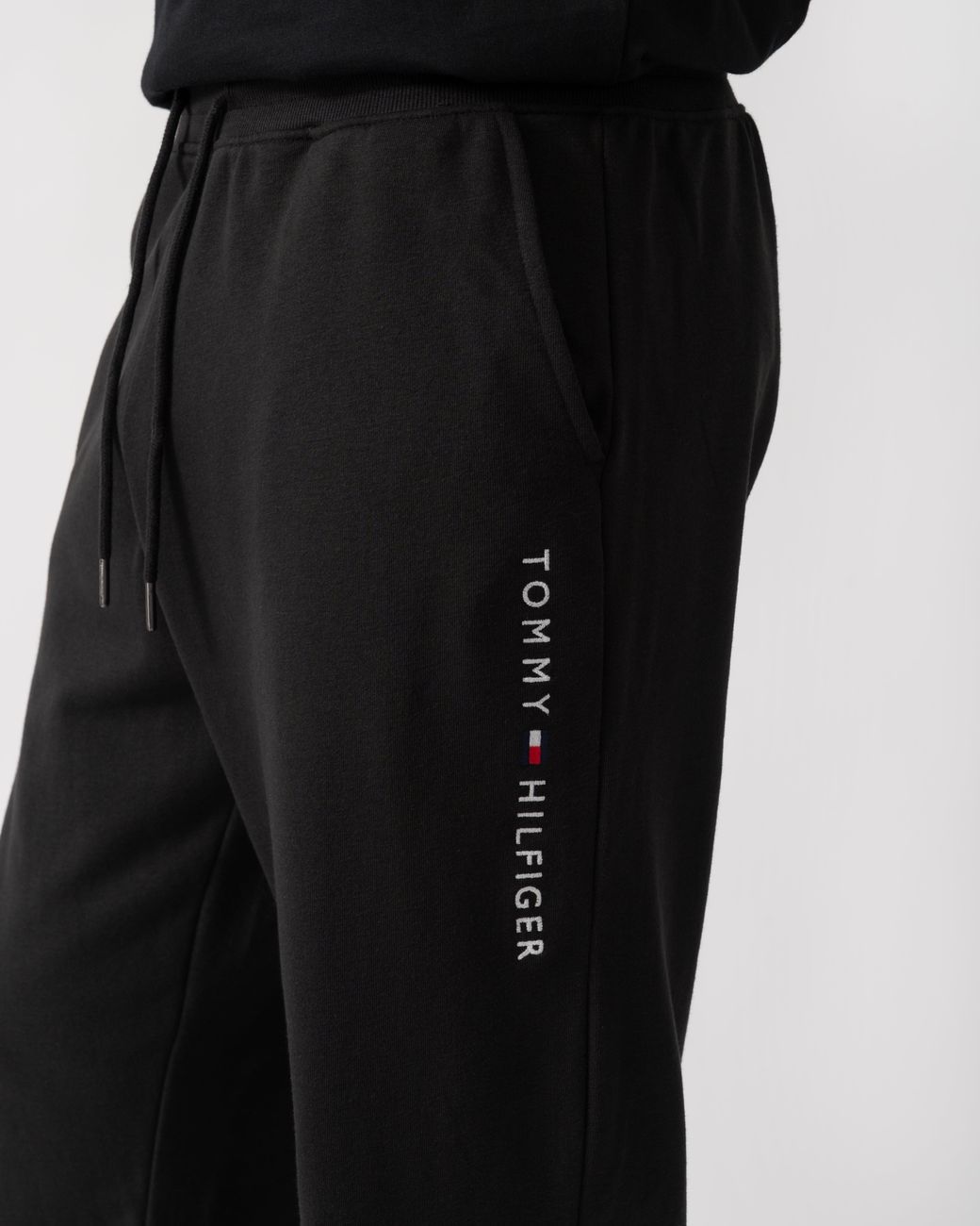 Tommy Hilfiger Black Track Joggers for men