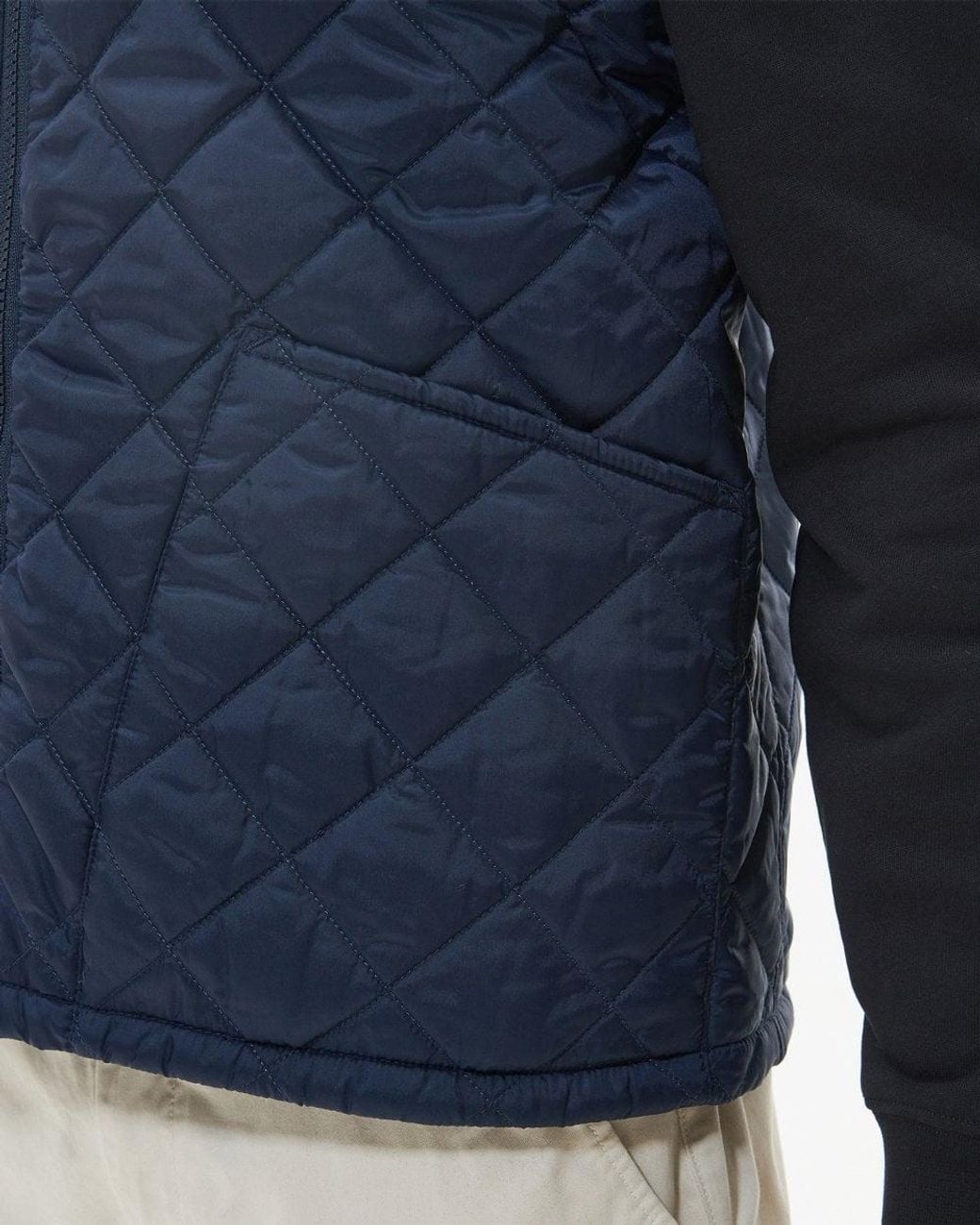Barbour Blue Monty Gilet Size: M for men