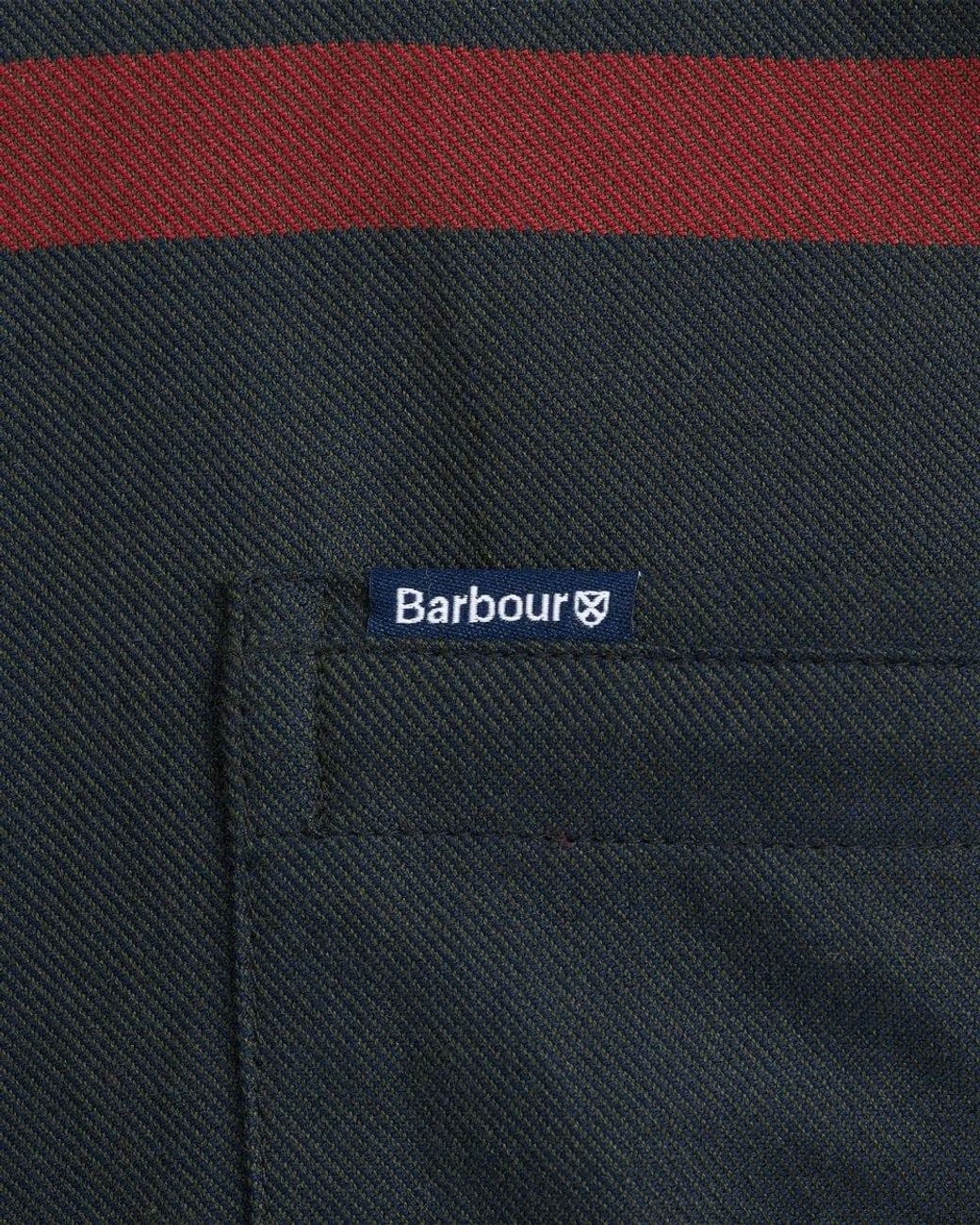 Barbour Black Dunoon Tailored Shirt for men