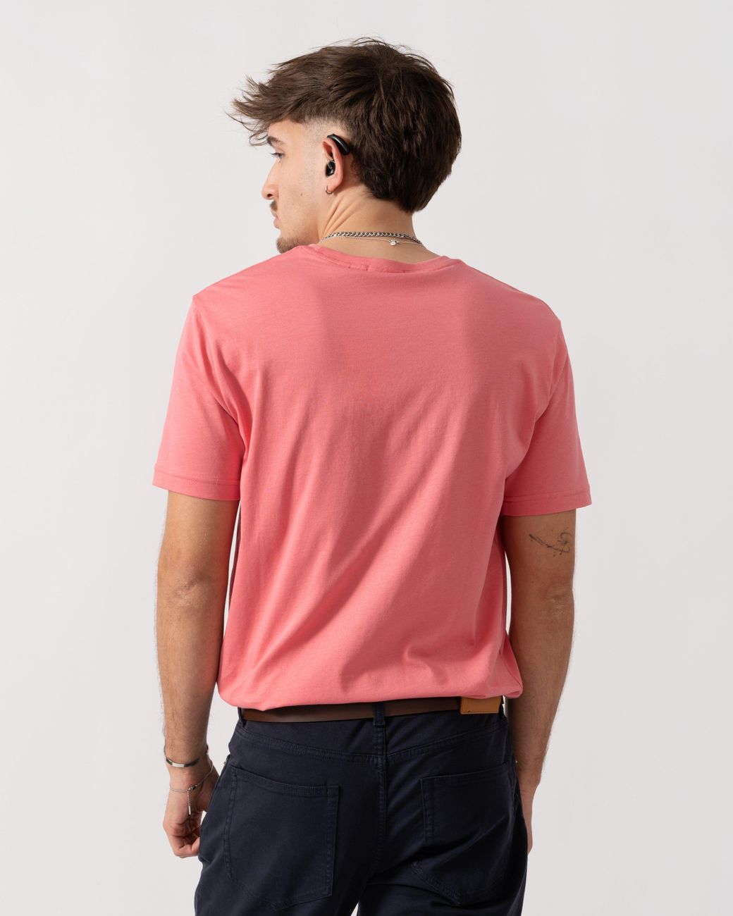 Gant Red Regular Fit Short Sleeve Shield Logo T-Shirt for men