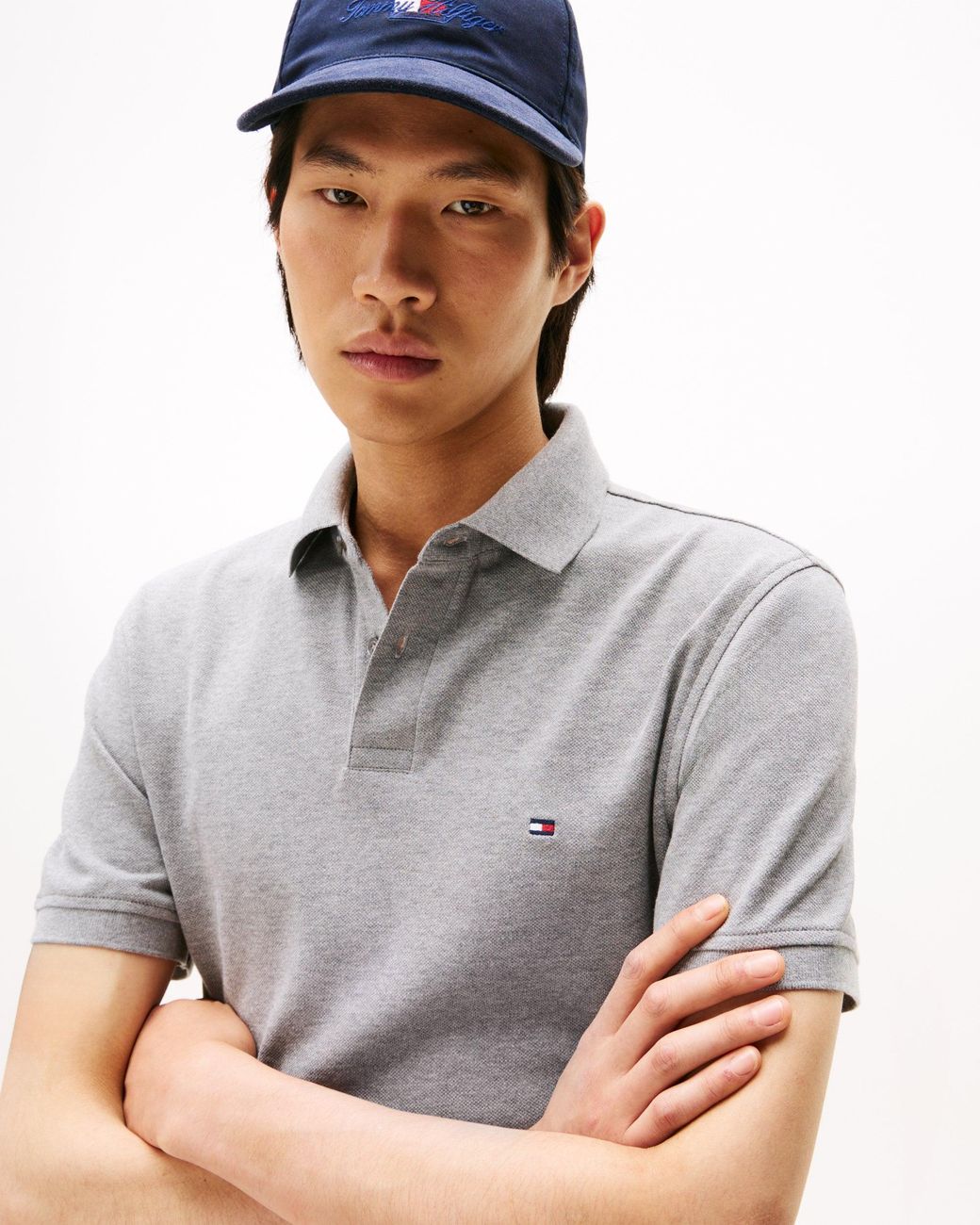 Tommy Hilfiger Gray 1985 Regular Fit Polo for men
