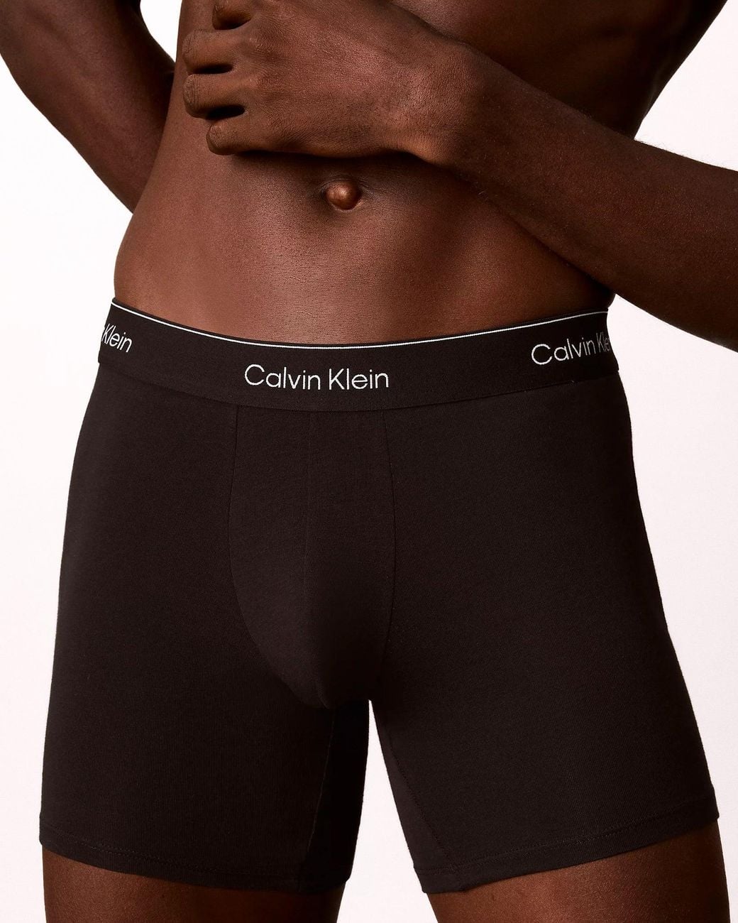 Calvin Klein Red 3 Pack Icon Cotton Stretch Boxer Briefs for men