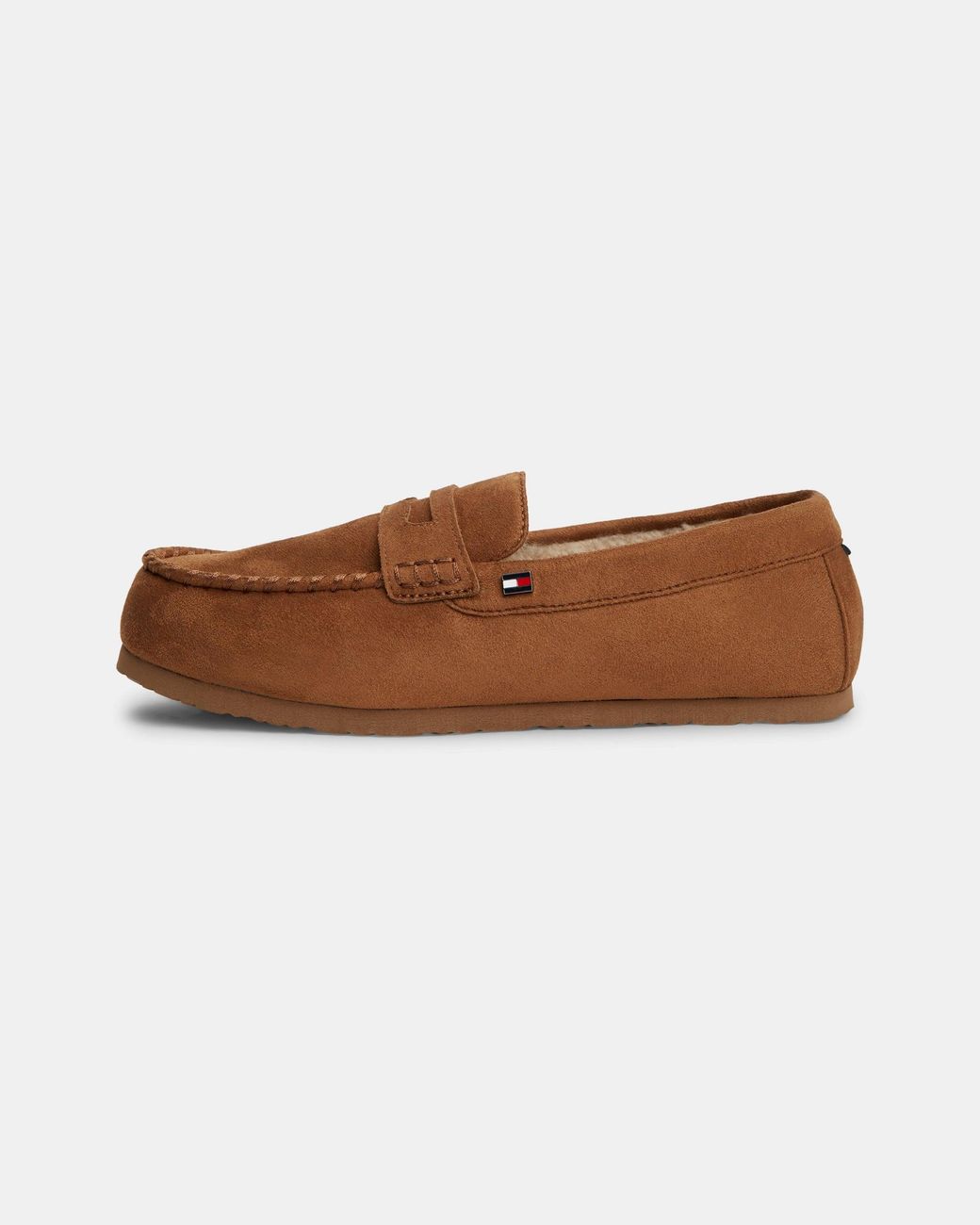 Tommy Hilfiger Brown Driver Hilfiger House Shoes for men