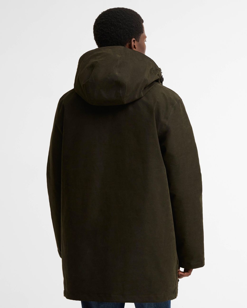 Barbour Black Northfield Winter Waterproof Parka for men
