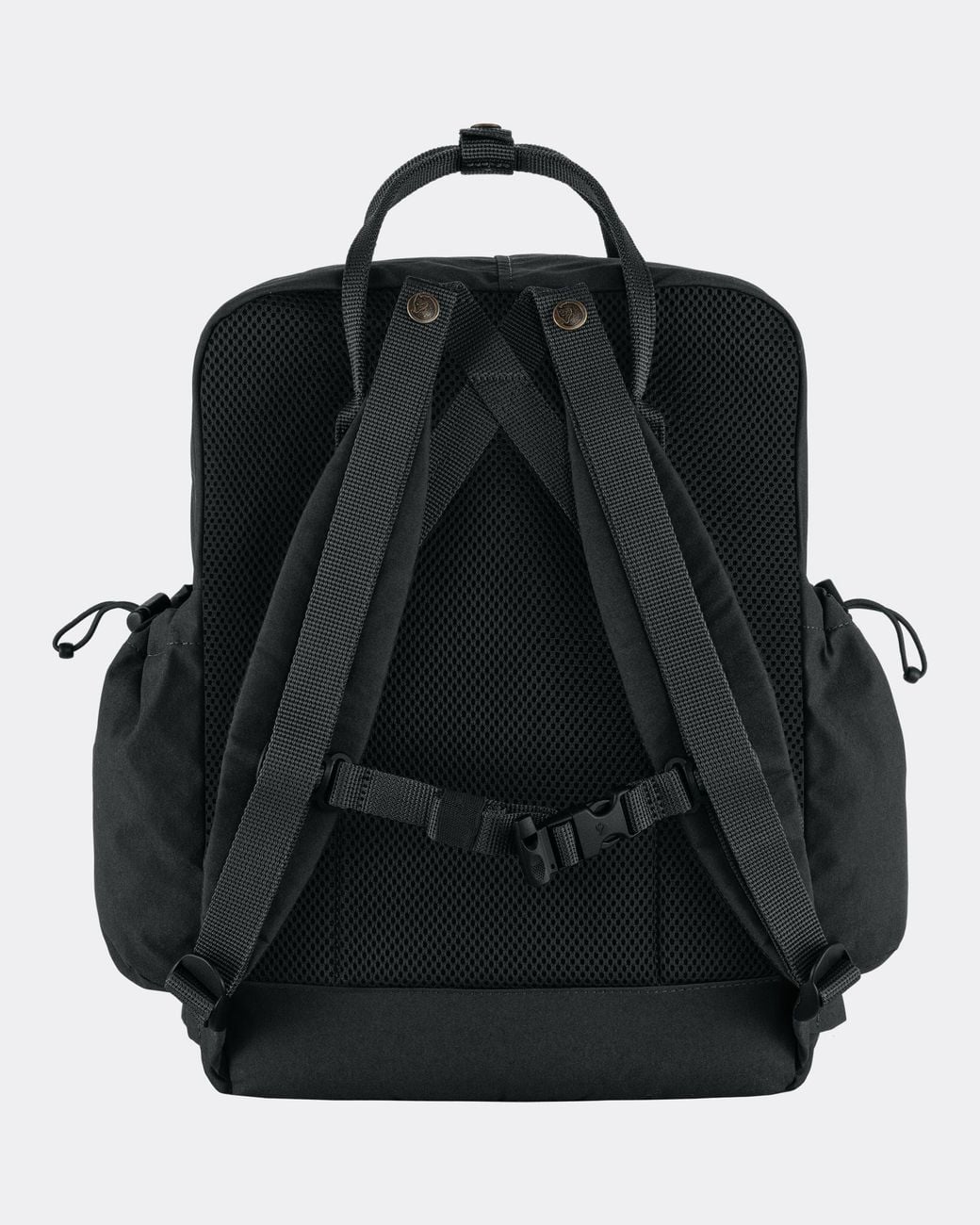 Fjallraven Black Kanken Outlong Backpack