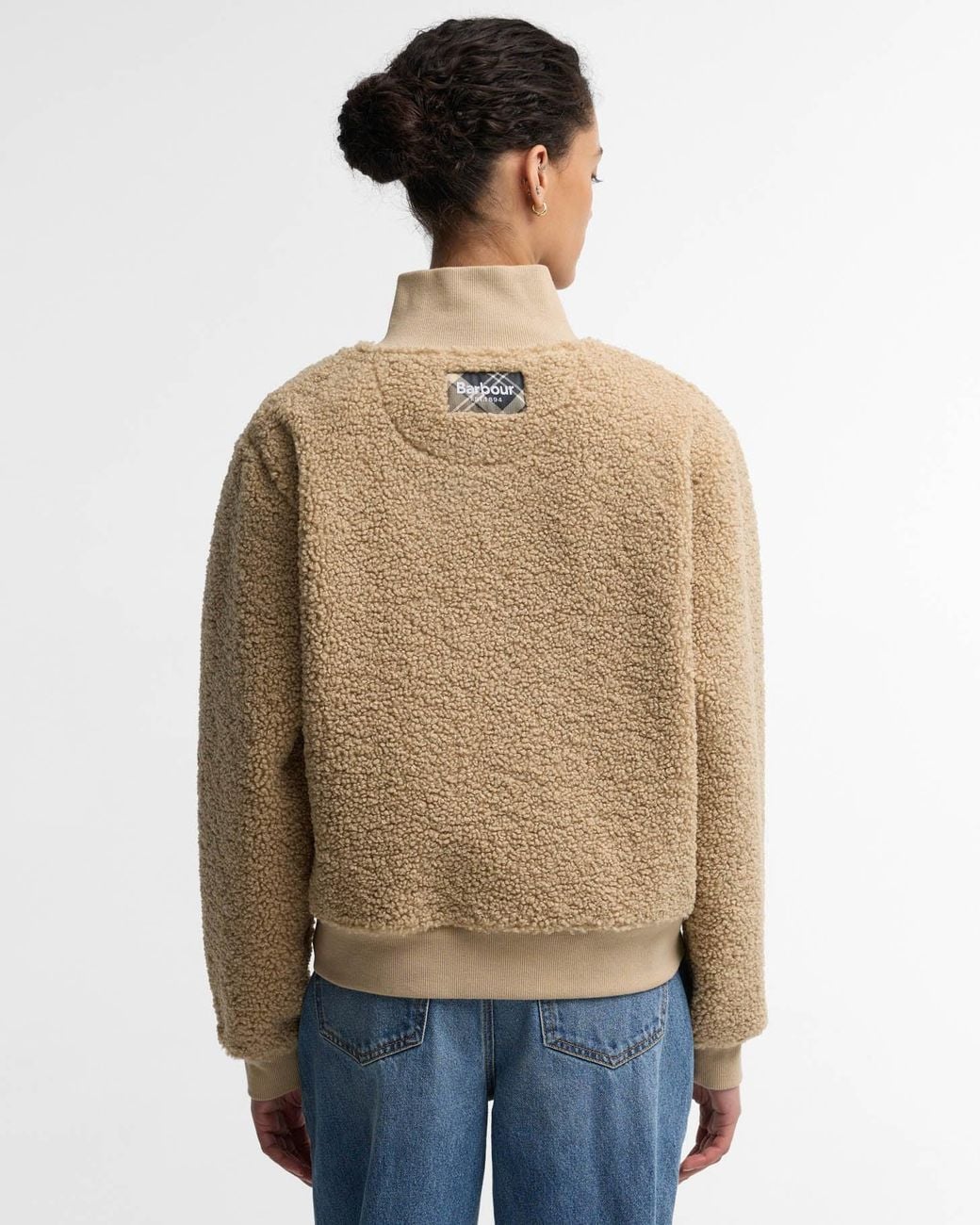 Barbour Blue Fawne 1/4 Zip Fleece
