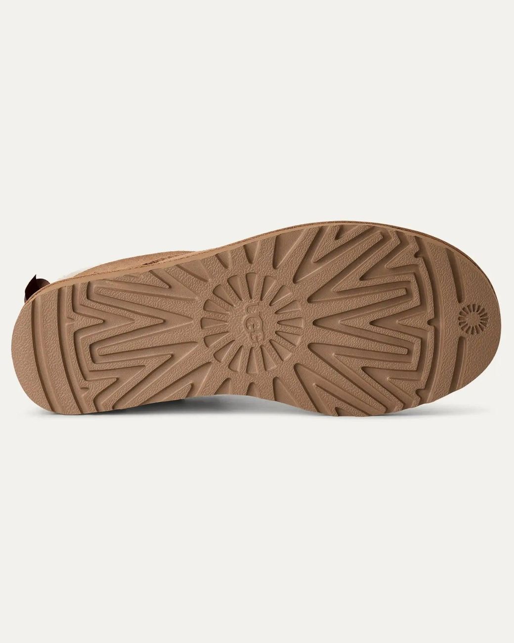 Ugg Brown Ultra Mini Bailey Bow Boots