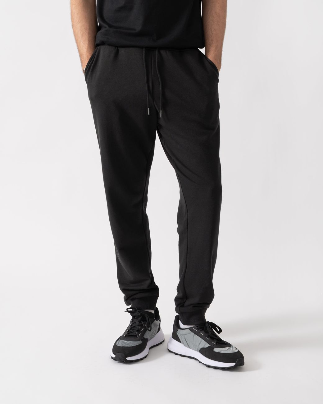 Tommy Hilfiger Black Track Joggers for men