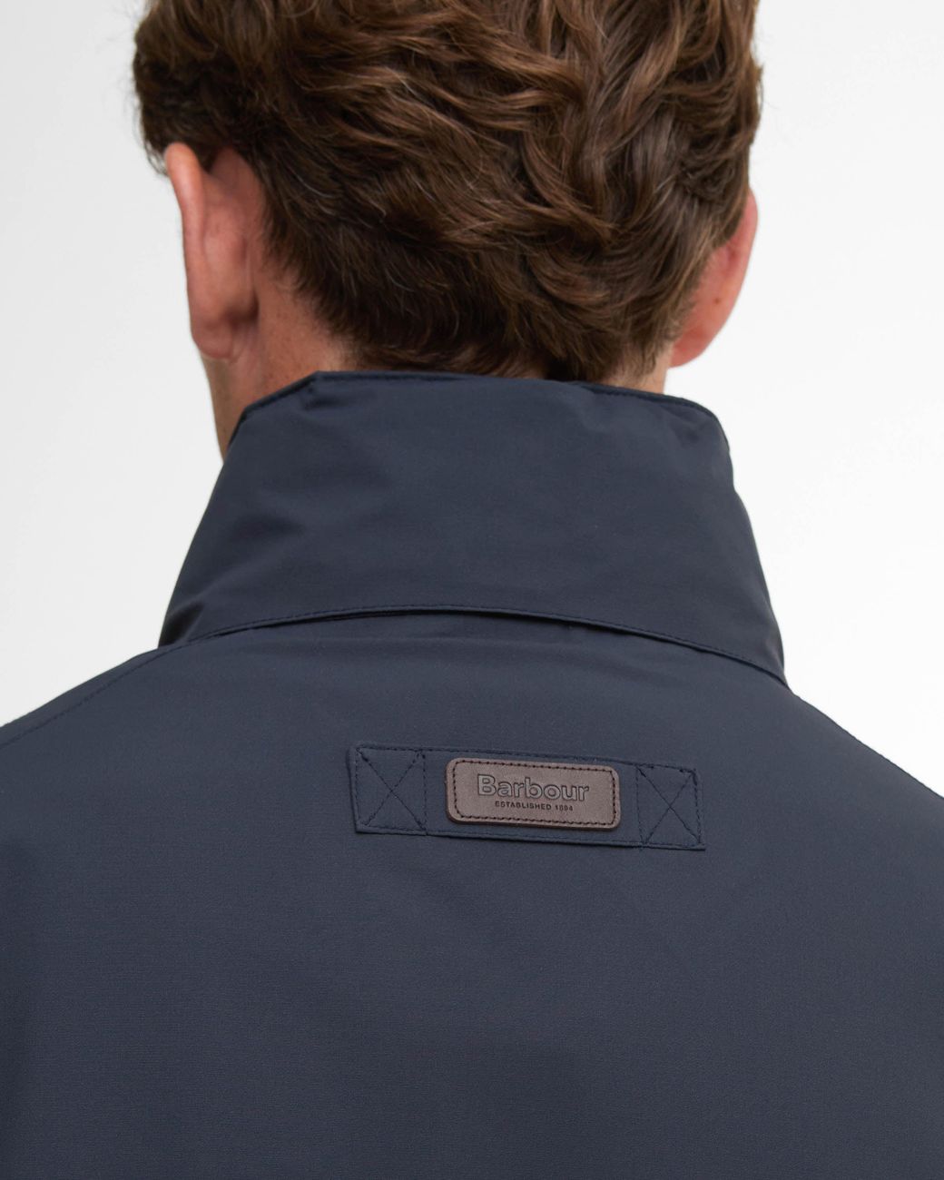 Barbour Blue Sander Waterproof Jacket for men