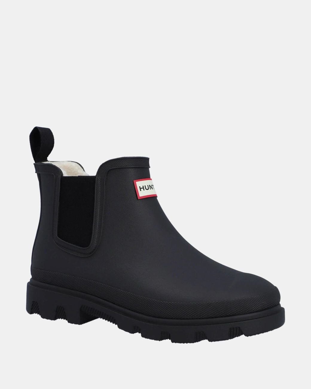 Hunter Black Downpour Chelsea Insulated Boot