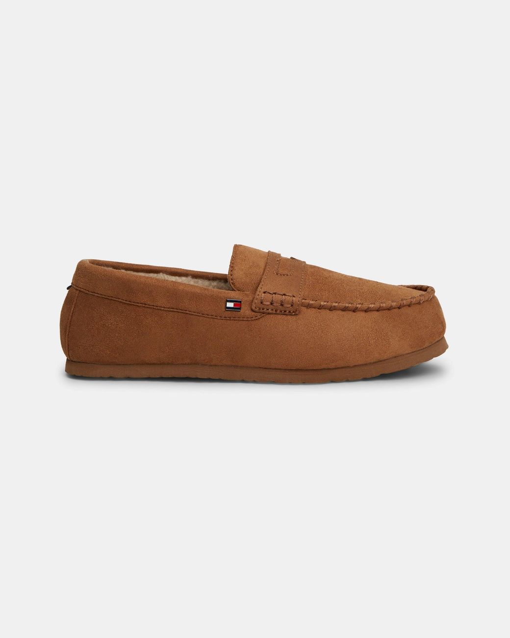 Tommy Hilfiger Brown Driver Hilfiger House Shoes for men