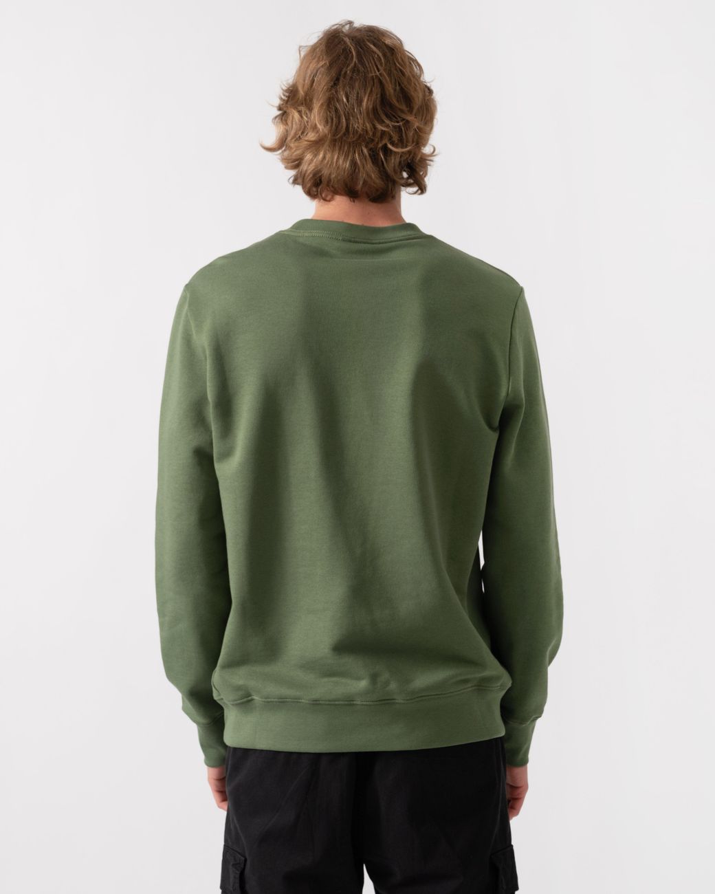 Paul Smith Green Ps Regular Fit Organic Cotton Zebra Logo Sweatshirt for men