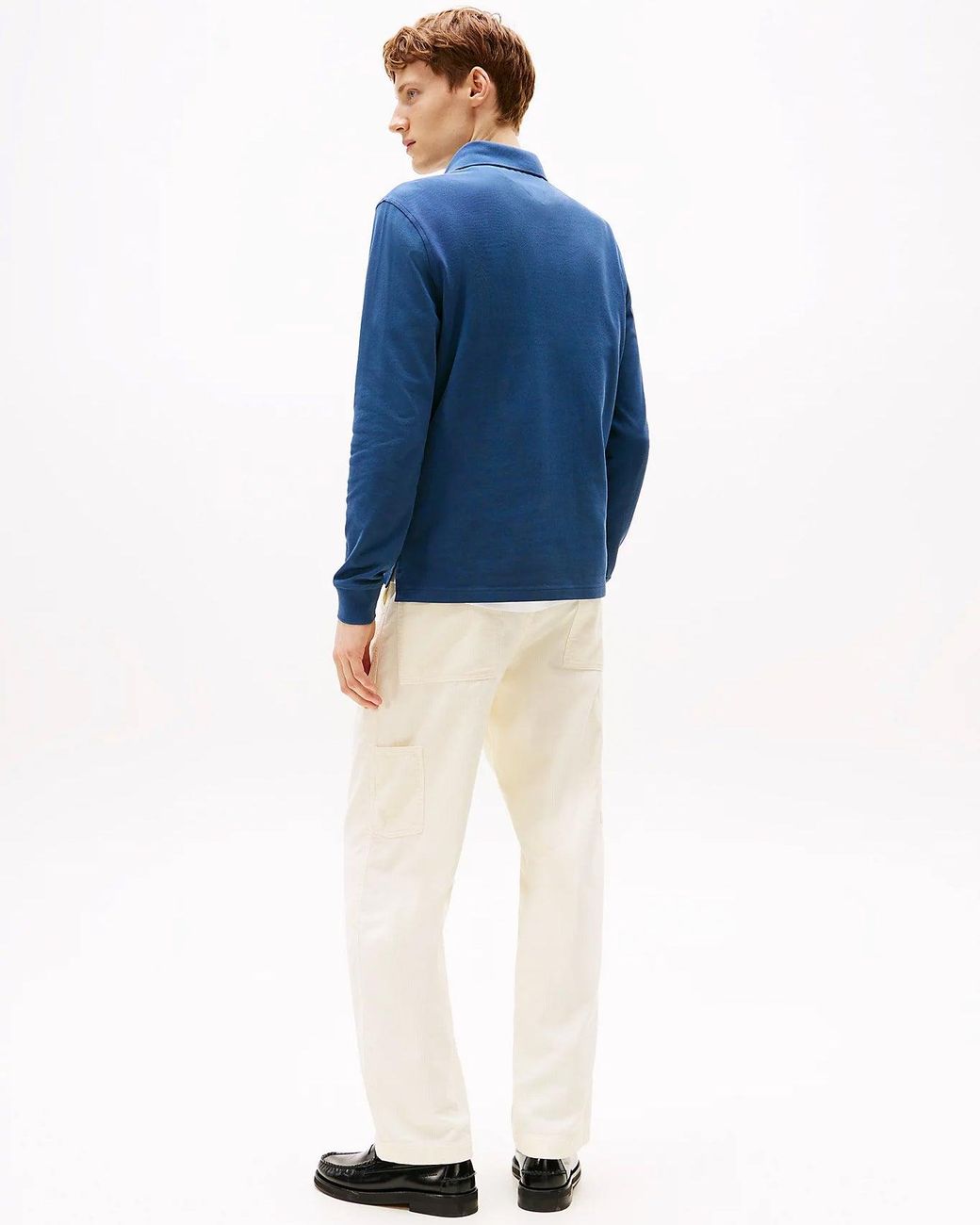 Tommy Hilfiger Blue 1985 Regular Long Sleeve Polo Shirt for men