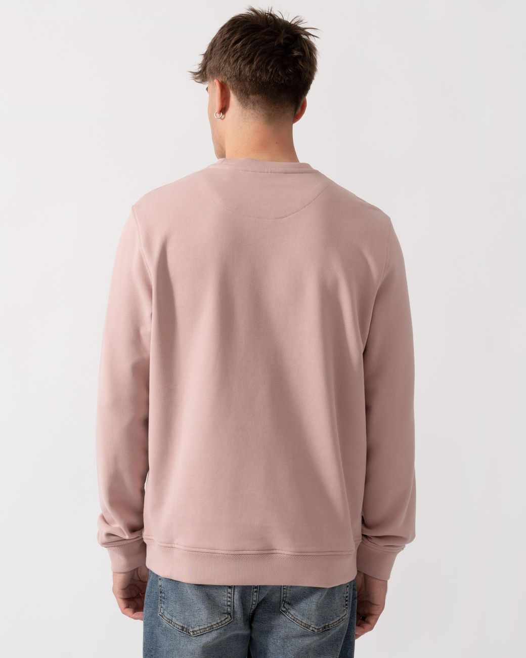 Belstaff Pink Logo Sweatshirt for men