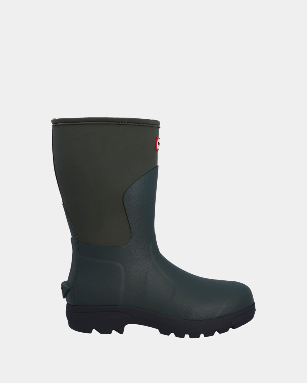 Hunter Black Balmoral Neoprene Short Boot